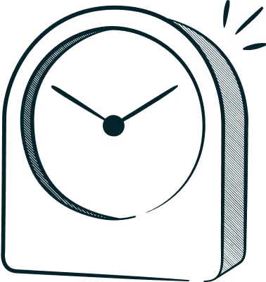 A Drawing of a Clock